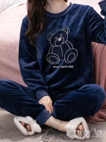 нов домашен плюшен комплект , снимка 4 - Комплекти - 52513763