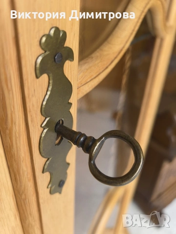 Витрина МАСИВ Рустикал- тясна, снимка 3 - Секции и витрини - 53624945