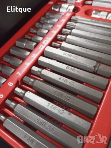 Професионален комплект накраиници KraftRoyal 41 части, снимка 6 - Други стоки за дома - 52861467