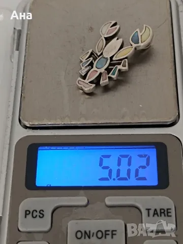 Красив сребърен комплект , снимка 2 - Бижутерийни комплекти - 50347400