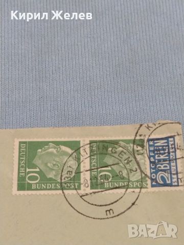 Стар пощенски плик с марки и печати Германия за КОЛЕКЦИЯ ДЕКОРАЦИЯ 26508, снимка 1 - Филателия - 46263234