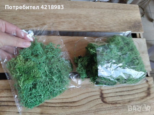 Изкуствен мъх за декорация , снимка 2 - Декорация - 54007701