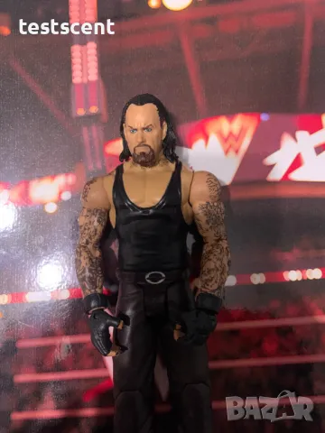 Екшън фигура WWE The Undertaker Гробаря Mattel играчка action figure, снимка 5 - Колекции - 48502982