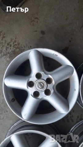 ОРИГИНАЛНИ АЛУМИНИЕВИ ДЖАНТИ ЗА НИСАН -5х114,3х66.1-16цола, снимка 3 - Гуми и джанти - 54068731