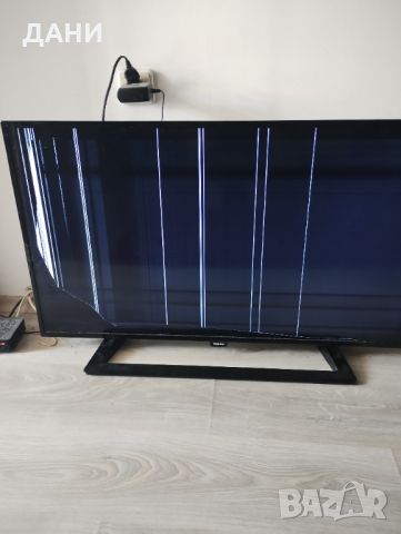 лед телевизор Philips Full Hd 40PFH4100/88 повреден екран, снимка 5 - Телевизори - 46320446