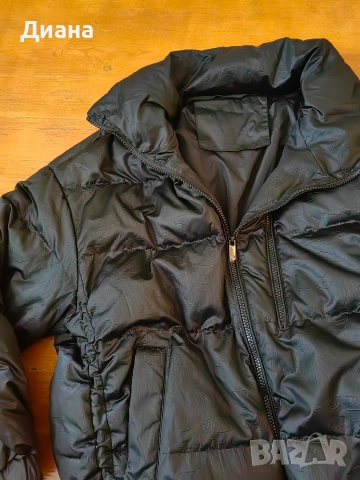 черно зимно яке , снимка 6 - Якета - 52922307