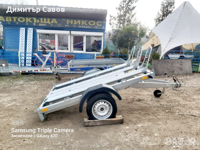 Туристическо,самосвално ремарке за 3 мотора REPO до 750кг., снимка 11 - Ремаркета - 52008188