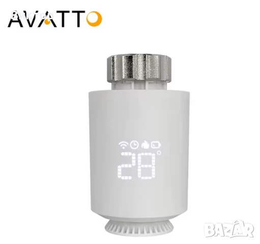 Tuya Zigbee Умен Термостат за радиатор TRV, снимка 1