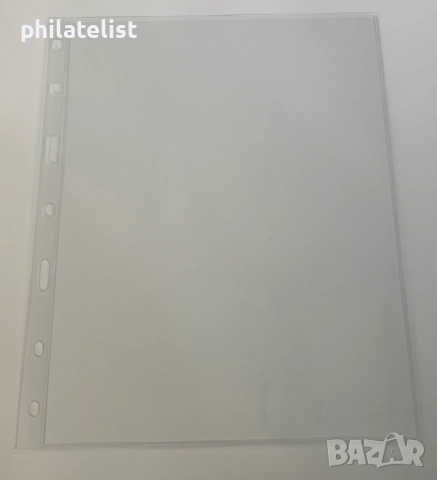 прозрачни листи LUX за блокове и малки листа 1C – 185x252 мм , опаковка от 10 бр. OPTIMA стандарт , снимка 2 - Филателия - 52091290