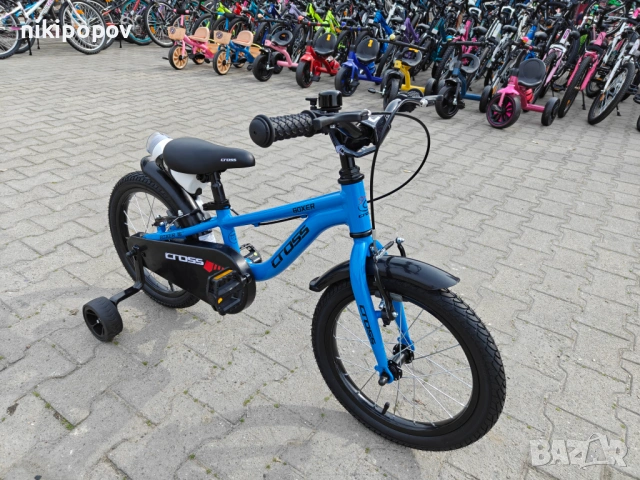 CROSS Алуминиев велосипед 16" BOXER син, снимка 4 - Велосипеди - 53922836