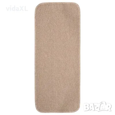 vidaXL Противоплъзгащи стелки за стълби, 15 бр, 60x25 см, бежови(SKU:340402), снимка 2 - Шкафове - 49234257