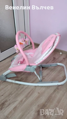 Музикален детски шезлонг, снимка 6 - Детски шезлонги - 52539263