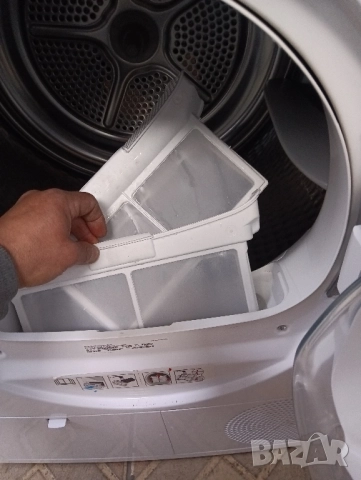 Сушилня с термопомпа Бош Bosch Serie 4 A+++ 8кг 2 години гаранция!, снимка 7 - Сушилни - 52396597