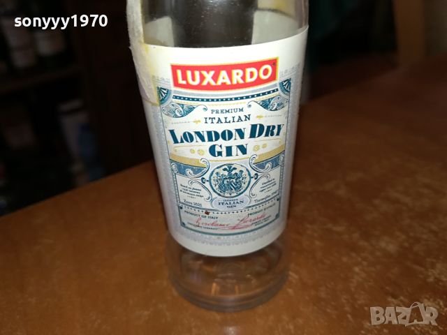 LONDON DRY GIN-МАЛКО ШИШЕНЦЕ ОТ ДЖИН ЗА КОЛЕКЦИЯ 1204241613, снимка 5 - Колекции - 45238672