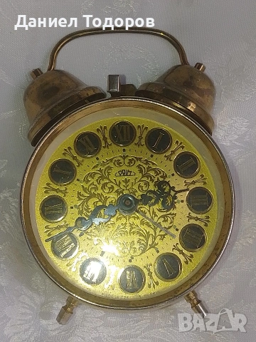Стар чешки часовник-будилник PRIM, снимка 14 - Колекции - 54135593