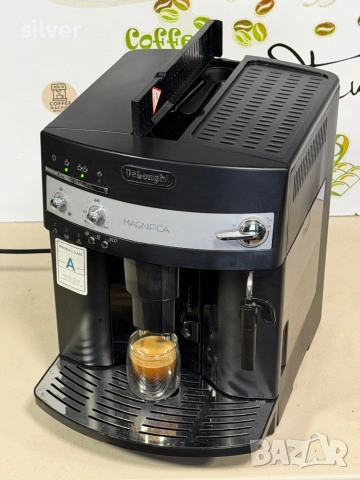 Кафемашина кафе автомат delonghi magnifica с гаранция, снимка 8 - Кафемашини - 53986579