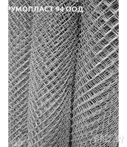 Плетени оградни мрежи с ПВЦ покритие с дебелина 1,6 до 3,6 мм 30х30 , снимка 2 - Огради и мрежи - 53622264
