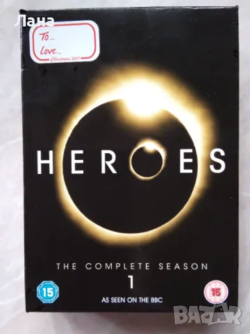 HEROES DVD видео сезон 1, седем  диска в един комплект, снимка 2 - DVD филми - 47484000