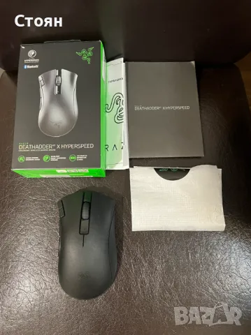 Мишка Razer DeathAdder V2 X HyperSpeed, снимка 1 - Клавиатури и мишки - 47123619