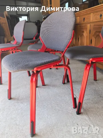 Столове Fröscher - комплект от 6 броя, снимка 3 - Столове - 49611031