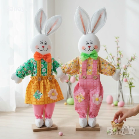 6520 Голяма великденска фигура Заек, 65 см