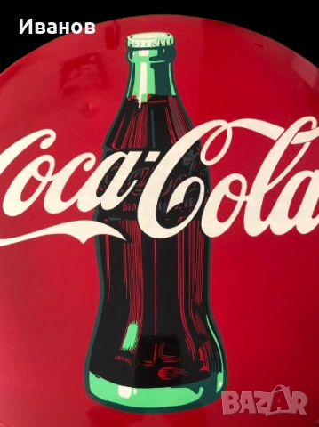 Топ Оферта - Ретро/Винтидж метална рекламна табела на Coca-Cola , снимка 2 - Антикварни и старинни предмети - 53647036