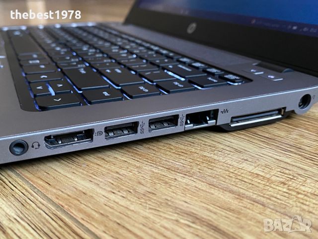 HP 840 G1`Core i5-4200U/8GB RAM/500GB HDD+32GB SSD/Бат 6ч/1600x900 HD+/Подсветка, снимка 5 - Лаптопи за работа - 46491849