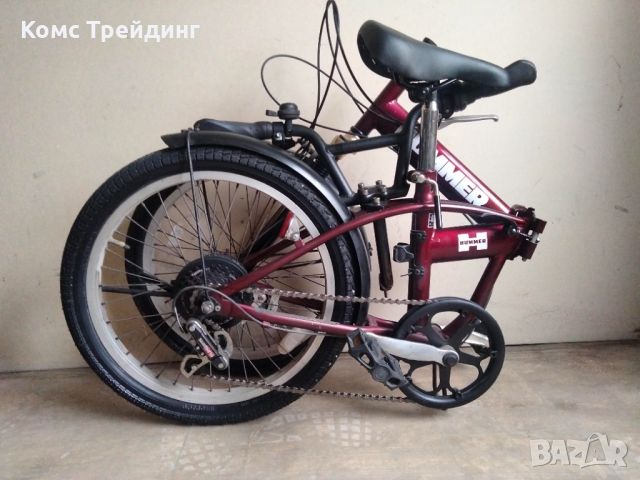 Сгъваем велосипед HUMMER 20" (2), снимка 2 - Велосипеди - 45821683