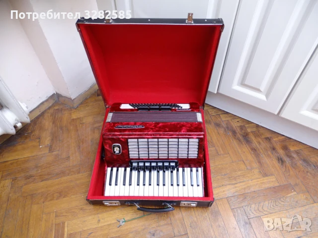 Акордеон Велтмайстер Стела 80 баса. Нов., снимка 1