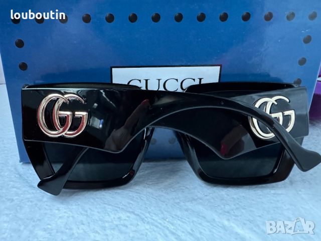 Gucci 2024 дамски слънчеви очила GG0956, снимка 15 - Слънчеви и диоптрични очила - 45446091