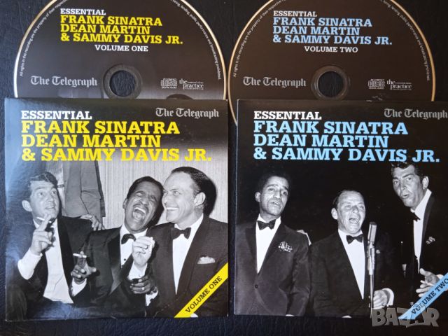 Два оригинални диска с JAZZ Music - Frank Sinatra, Dean Martin & Sammy Davis Jr