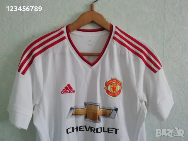 Manchester United Rooney Adidas оригинална нова тениска фланелка екип Рууни Манчестър , снимка 4 - Тениски - 53235275