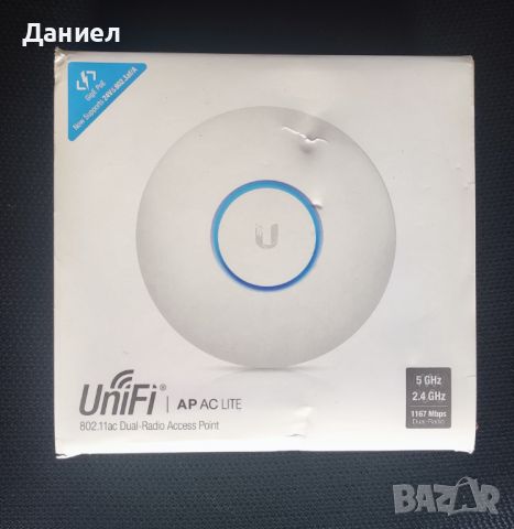 Ubiquiti UniFi UAP-AC-Lite access point с кутия и аксесоари, снимка 2 - Мрежови адаптери - 46262224