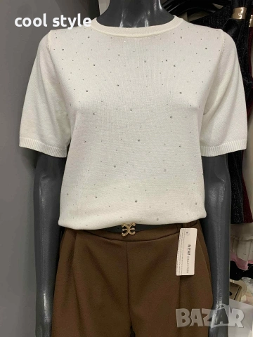 блуза с камъчета 