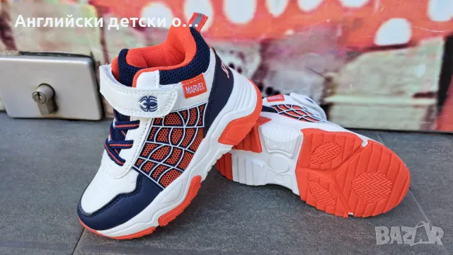 Английски детски кецове George, със Spiderman