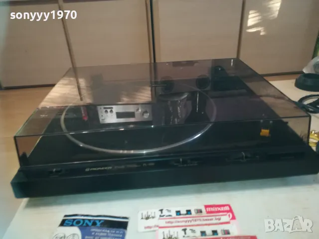 PIONEER PL-335 MADE IN JAPAN-ВНОС SWISS 2210241802, снимка 3 - Грамофони - 47680216