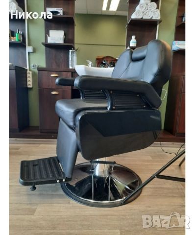 Бръснарско оборудване - фризьорско оборудване - бръснарски стол, снимка 7 - Бръснарски столове - 45091264