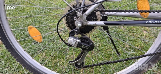 Велосипед НОМЕР 33. Fuscher AluBike. Алуминиева рамка. 28 цола, 21 скорости. 51 см от седалката..., снимка 13 - Велосипеди - 53906067