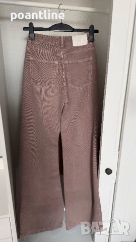 НОВО! H&M широк крачол панталон дънки, снимка 3 - Дънки - 52290312
