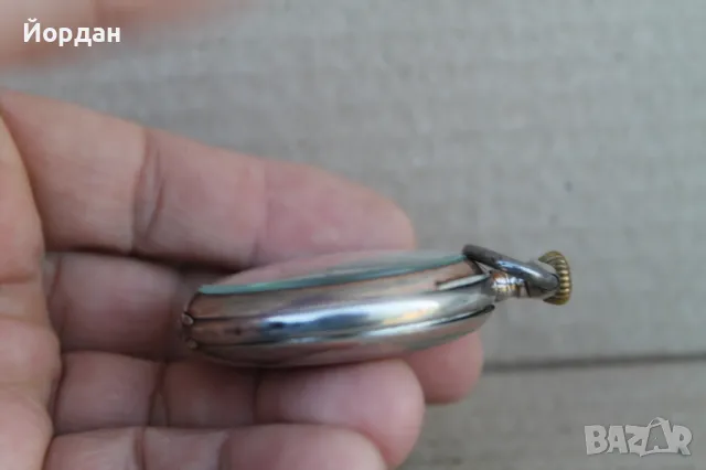 Стар сребърен джобен часовник , снимка 3 - Антикварни и старинни предмети - 50363948