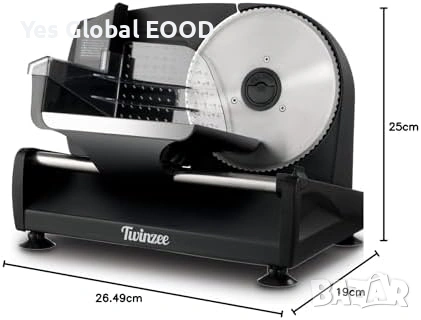 Електрически универсален слайсер от неръждаема стомана 0–15 мм  Описание на продукта: Електрическият, снимка 2 - Други инструменти - 53022163