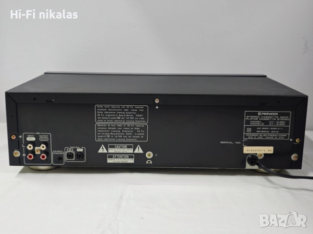 стерео касетъчен дек PIONEER CT-S420, снимка 6 - Декове - 52016834