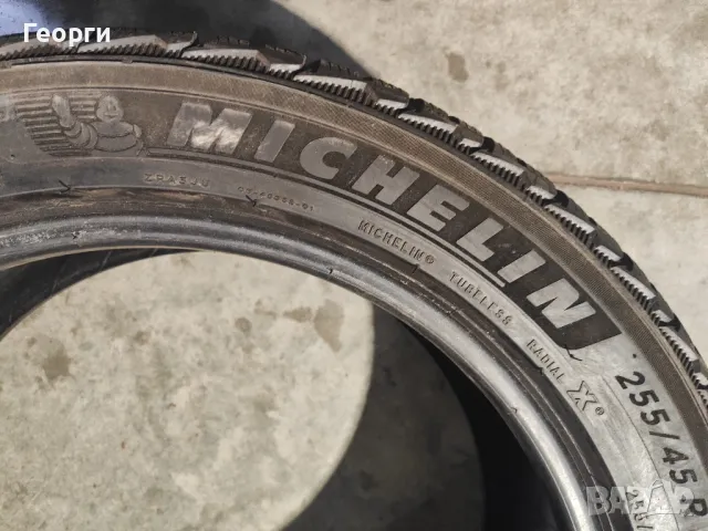 2бр.зимни гуми 255/45/18 Michelin, снимка 4 - Гуми и джанти - 48248293