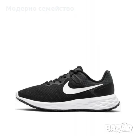 Маратонки NIKE Revolution 6 Next Nature Shoes Black/White W, снимка 4 - Маратонки - 47064465