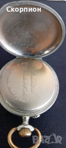 Швейцарски джобен часовник - KNOPKE'S - SPEZIAL - UHR - 10 RUBES, снимка 5 - Джобни - 49517734