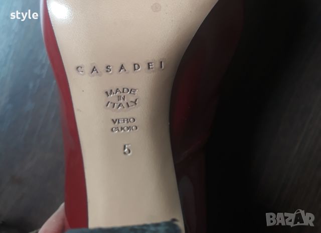 Casadei blate pumps 35 номер , снимка 6 - Дамски елегантни обувки - 45965674