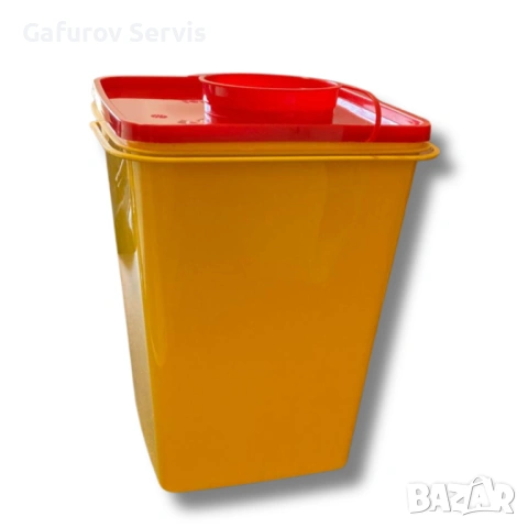 Санитарни контейнери тип CMS с обем 2 л, 3 л и 5 л-медицински отпадъци, снимка 8 - Медицински консумативи - 53823747