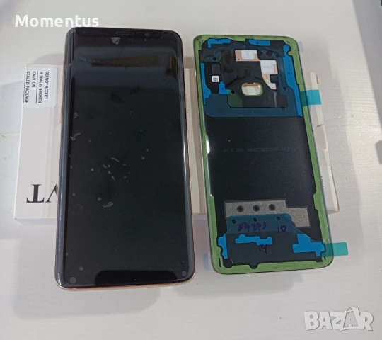 Дисплей + Капак батерия за Samsung Galaxy S9 / оригинал с рамка SERVICE PACK, снимка 2 - Резервни части за телефони - 53788787