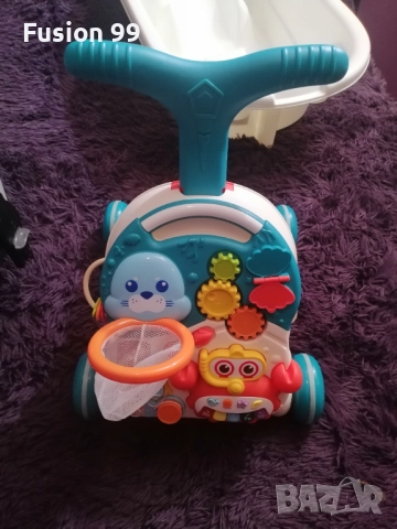 Бебешко кошче, корито, проходилка, количка, стол за хранене и матрак, снимка 3 - Други - 52466170