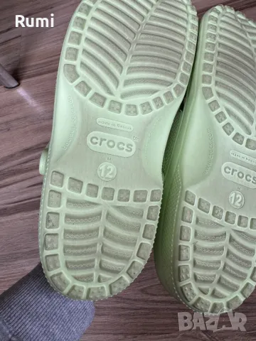 Оригинални резидави мъжки чехли Crocs ! 45,5 н, снимка 9 - Мъжки чехли - 49512188